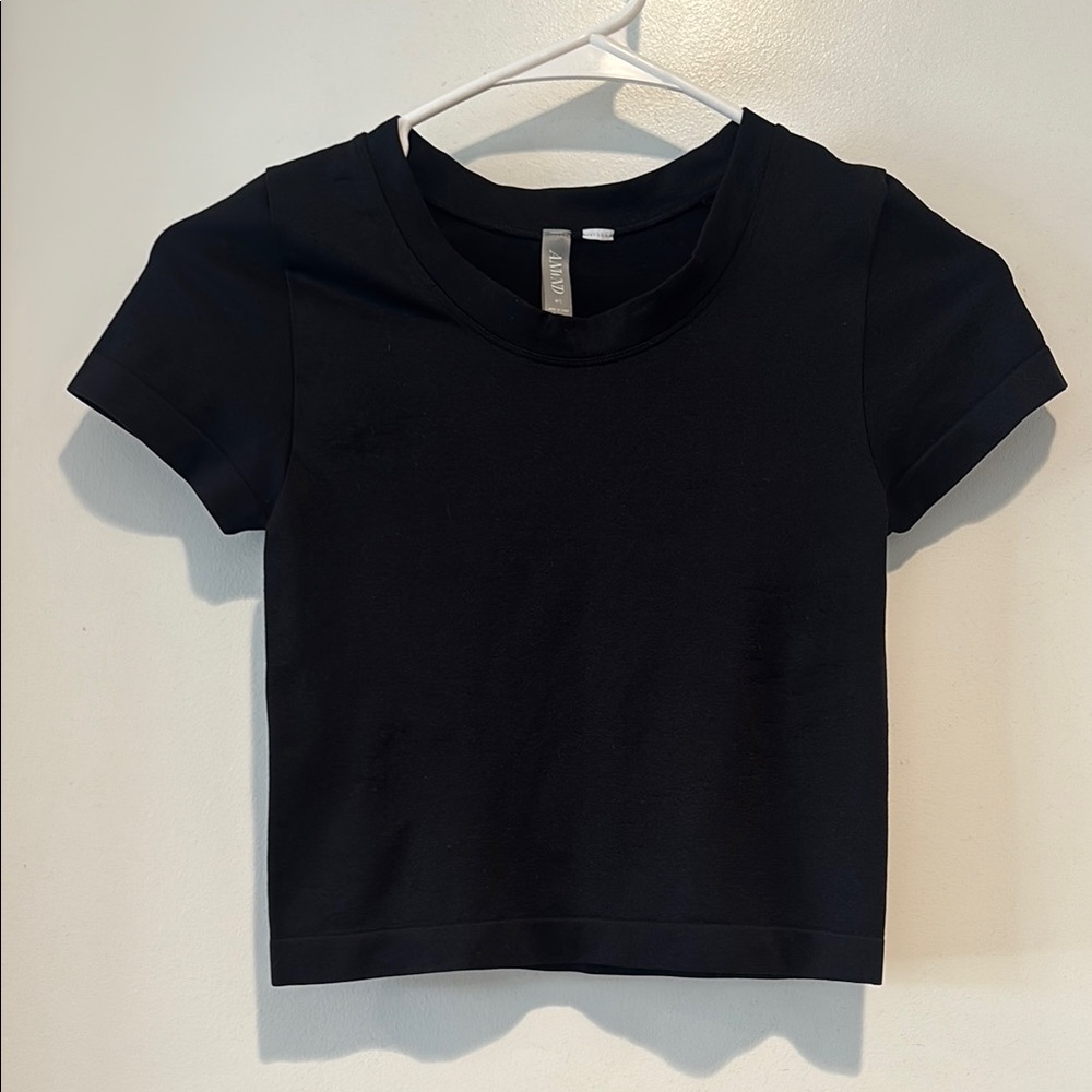 Sport Black Short Sleeve Tee